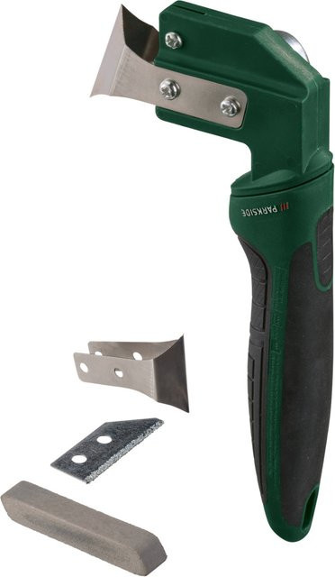 Parkside Fugenschaber-Set mit Mörtelmesser und Reinigungsgummi in Grün - Bild 1