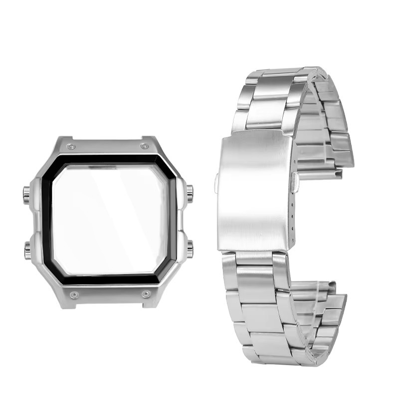 Casio Mod Kit AE1200, Edelstahlarmband, Silber, Schwarz, Gold, Unisex - Bild 5
