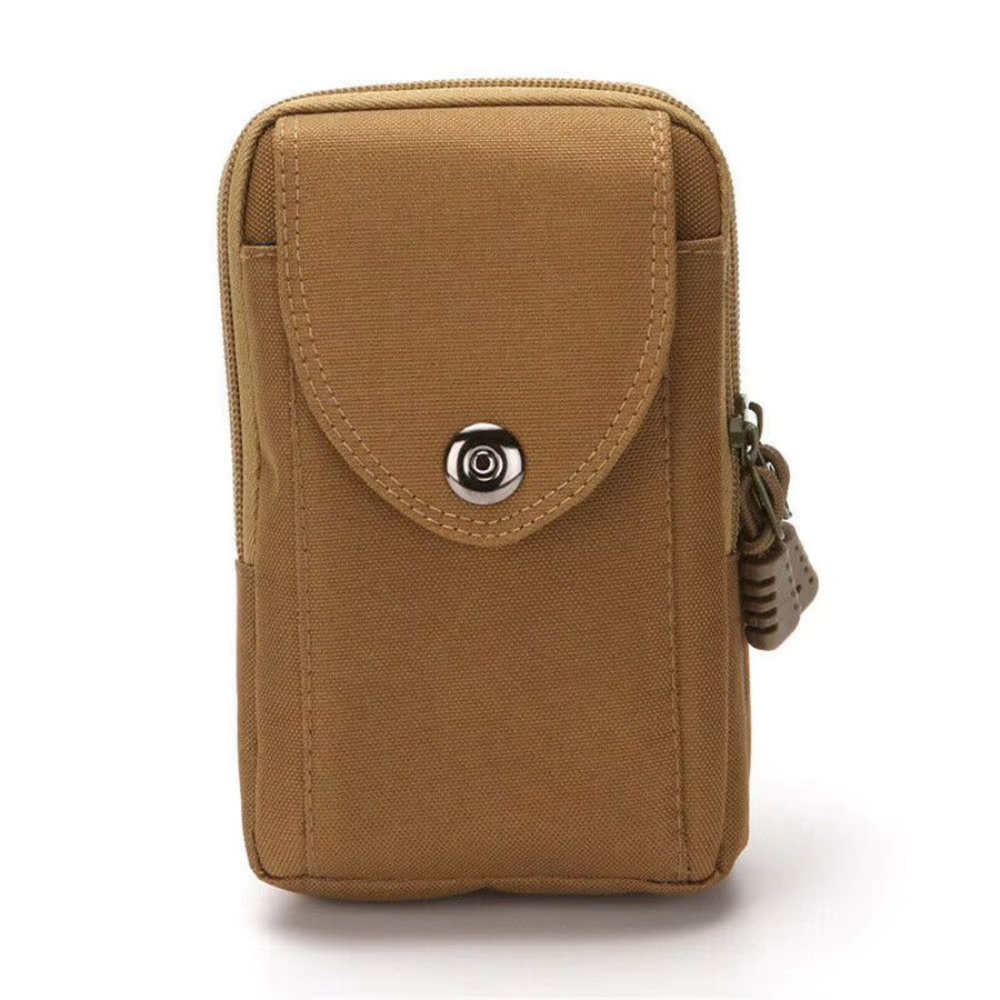 Taktische Molle Gürteltasche für Männer in Sand zur Aufbewahrung von Werkzeug und Handy für Outdoor-Einsätze - Bild 2
