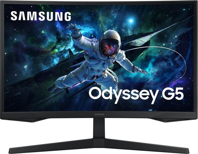 Samsung LED Monitor LS27CG552EUXEN 27 Zoll QHD VA 165 Hz Schwarz - Bild 1