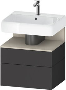 Duravit Waschtischunterschrank Qatego B/T/H: 59 x 47 x 59 cm - Bild 1
