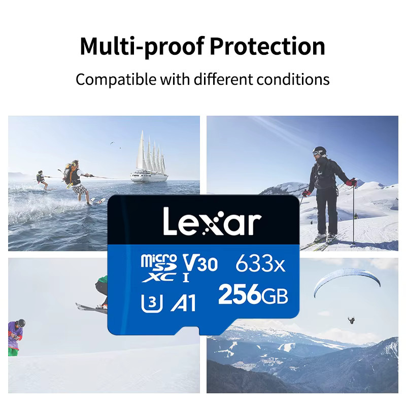 Lexar 633x Micro SDXC Speicherkarte A1 V10 U3 mit 32 GB - Bild 4
