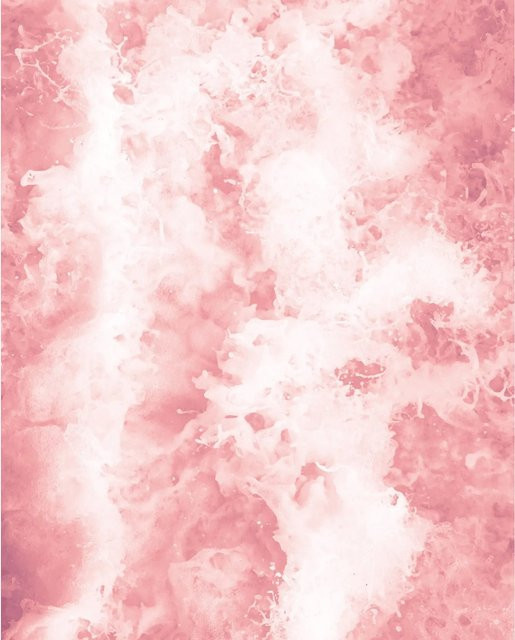 Komar Wandbild Bubbles in Pink aus Qualitätsvlies, Breite: 40 cm, Höhe: 50 cm - Bild 1
