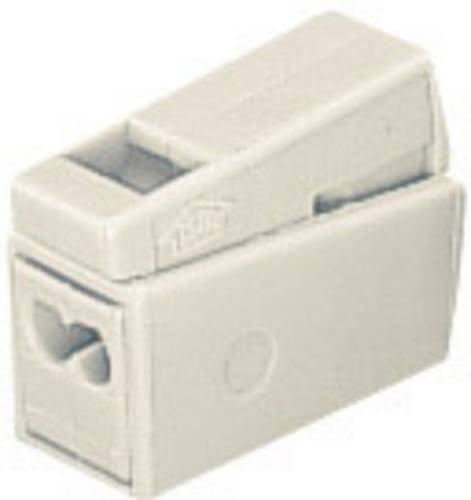 WAGO 224-112 Leuchtenklemme in Weiß für flexible Leiter 0,5-2,5 mm² und starre Leiter 1-2,5 mm², 3-polig - Bild 1