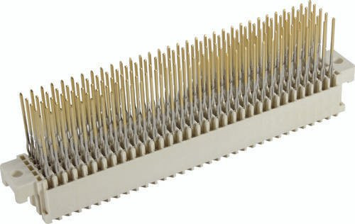 HARTING Federleiste 02021601301 aus Messing in Beige mit 5 Reihen - Bild 1