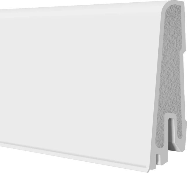 Döllken Profiles Hartschaumleiste Modern 60 in Weiß, B/H: 60 x 17 mm, Länge: 2500 mm - Bild 1