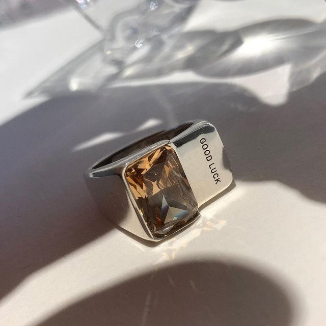 FOXANRY Ringe, silberfarben, Zirkonia, Damen, Vintage - Bild 1