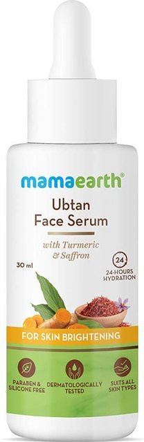 Mamaearth Ubtan Gesichtsserum mit Kurkuma & Safran, 30 ml, Unisex - Bild 1