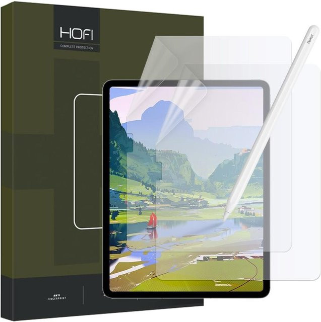 Hofi Paper Pro+ Schutzfolie für iPad 10.9 (2022) und iPad 11 (2025), 2er-Pack, Matt, Transparent - Bild 1