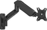 Icy Box Monitorarm mit Wandhalterung IB-MS103-W in Schwarz für Monitore bis zu 32 Zoll (81 cm) mit VESA 75x75 mm - Bild 1