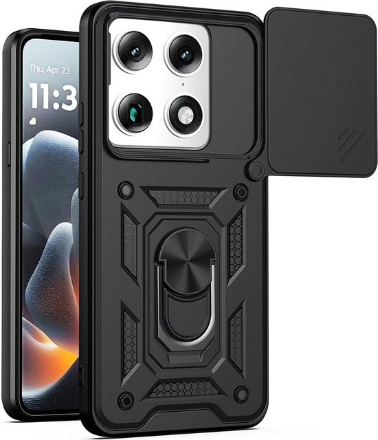 Techsuit CamShield Schutzhülle für Motorola Edge 70 Ultra in Schwarz - Bild 1