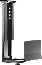 Neomounts by NewStar CPU-D200 PC-Halterung, vertikale CPU-Halterung in Schwarz, manuell höhen- und breitenverstellbar, bis 30 kg belastbar - Bild 1