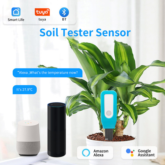 Tuya Smart Home Bluetooth Temperatur- und Feuchtigkeitssensor mit Alexa und Google Home Integration - Bild 1