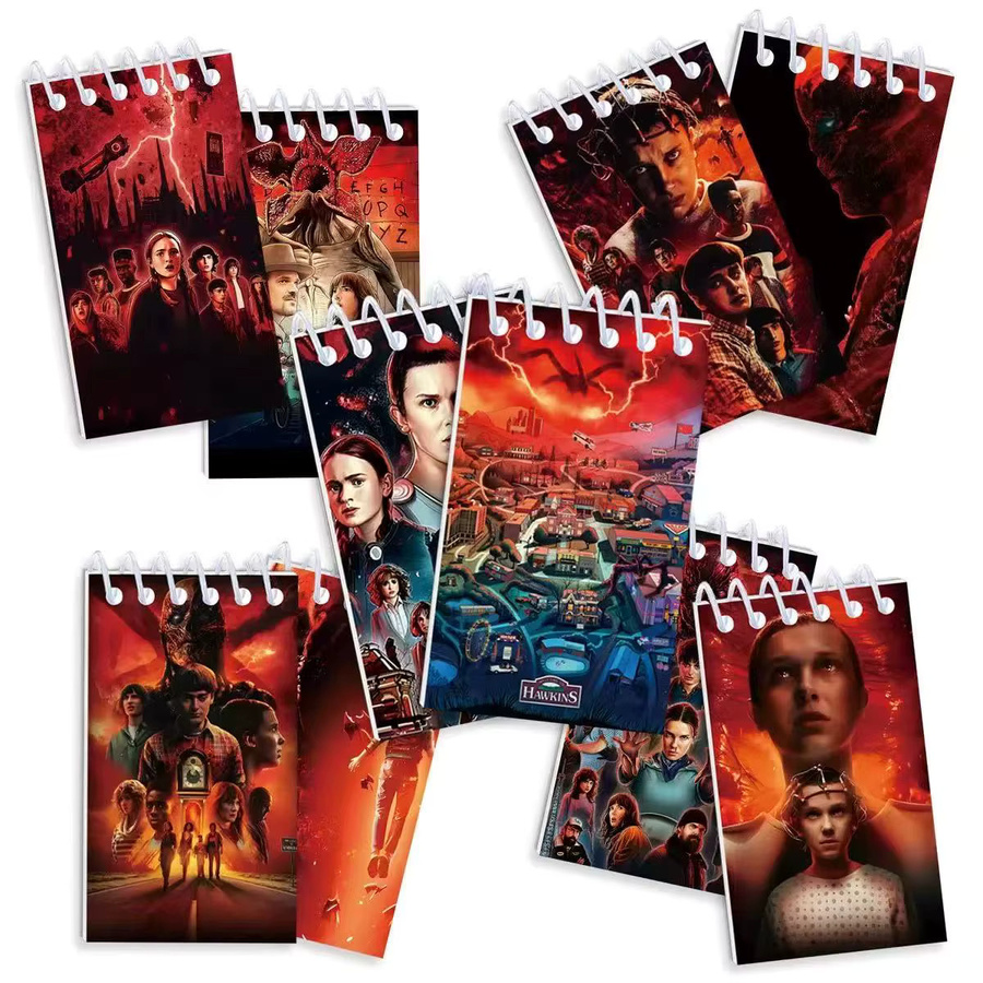 Bandai 10er-Set R Mini-Notizbücher mit Softcover, liniert, Multicolor - Bild 1