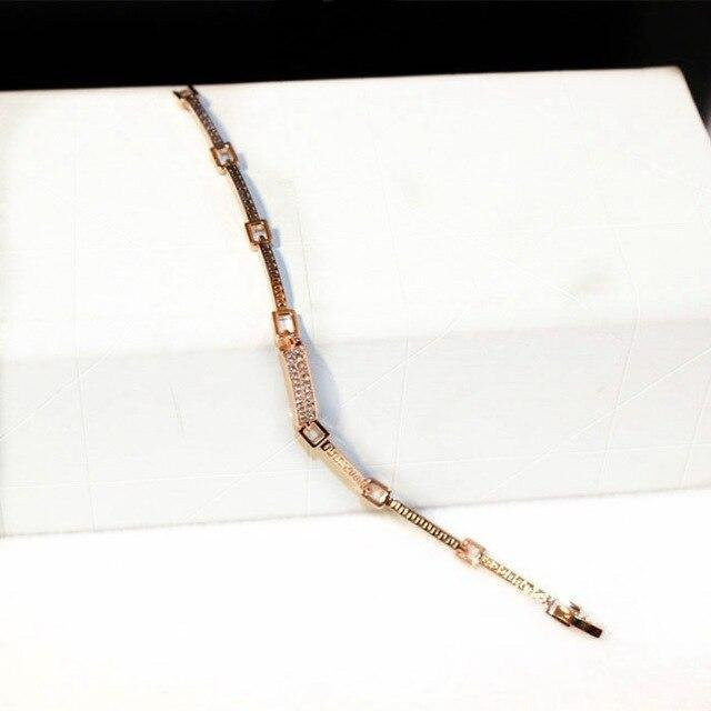 Armband Damen Roségold, Zirkonia - Bild 1
