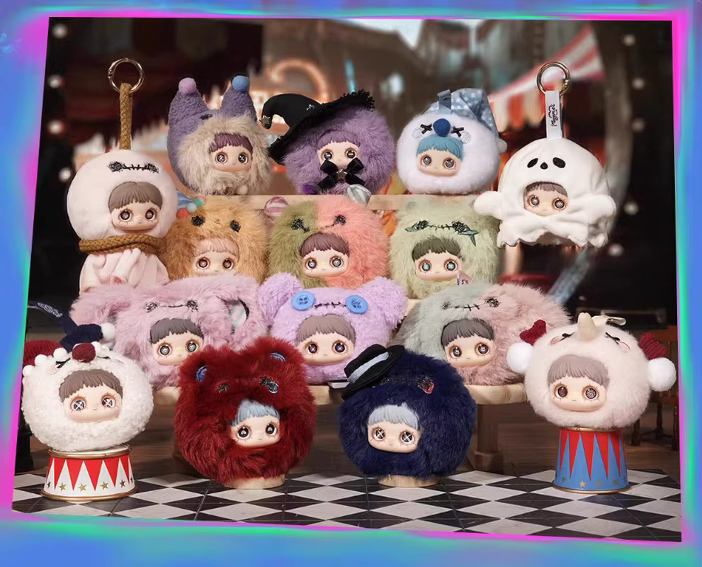 52TOYS Crazy Circus Blind Box, Nette Puppe, Plüsch / Textil - Bild 1
