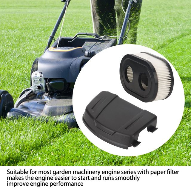 WALFRONT Luftfilter Abdeckung aus ABS in Schwarz für Rasenmäher 650exi 675exi 675is - Bild 1