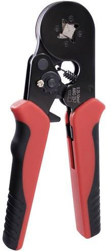 Quadrios 23T030 Crimpzange für Aderendhülsen 0,25 bis 10 mm² in Rot - Bild 1