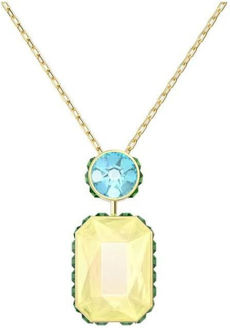 Swarovski Halskette, Vergoldet, Kristall, Damen - Bild 1