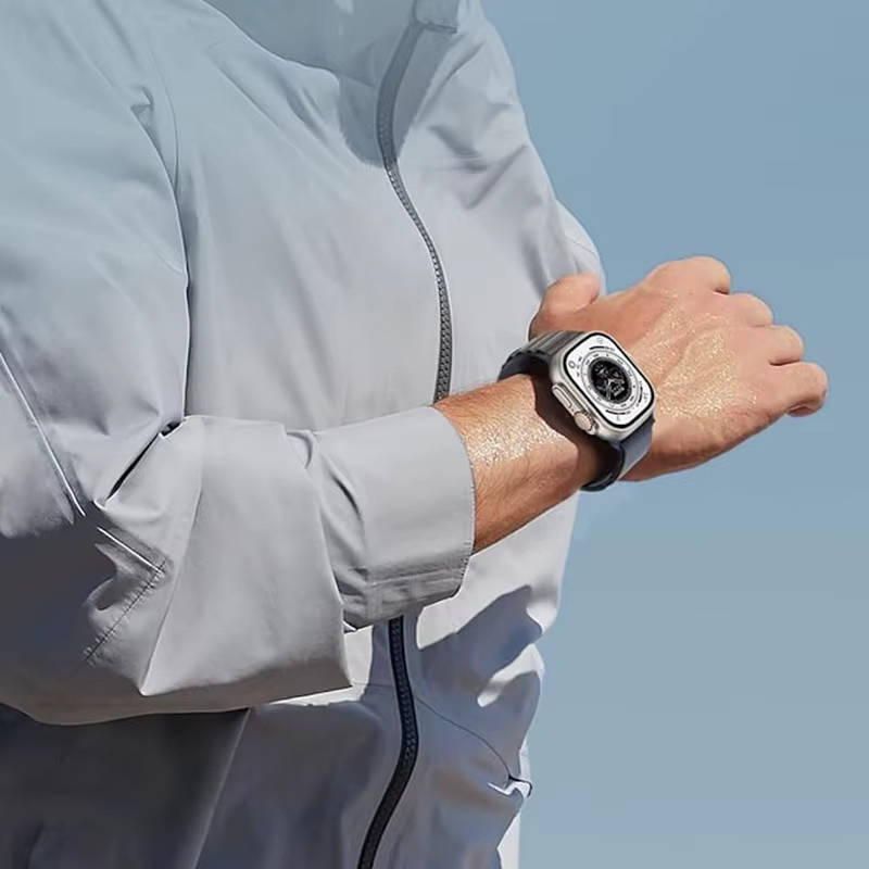 HUBANDE Alpine Loop Strap Uhrenarmband für Apple Watch, Metall-C-Haken - Bild 4