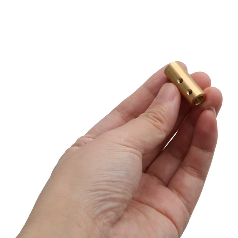 YUENHOANG 2er-Set Servo Welle Koppler Adapter mit 6mm Top Loch und 10mm Außendurchmesser in Gold für RC Flugzeuge - Bild 2