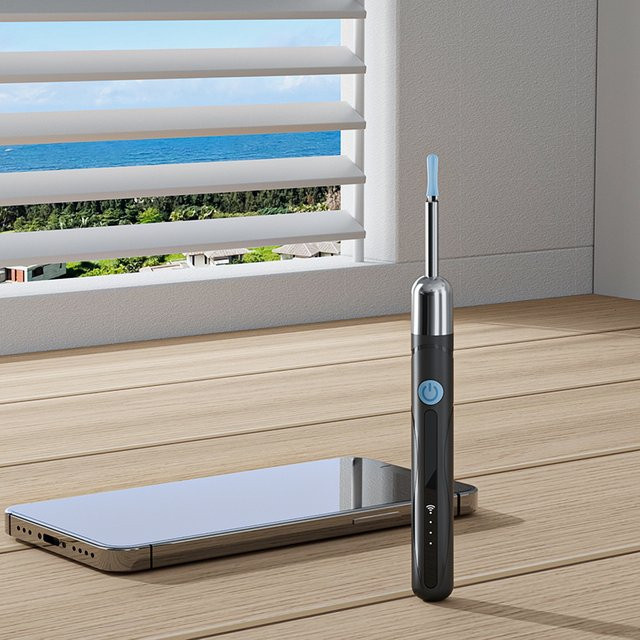 ZEMICAM Smart Otoskop, 1080P, kabelloses WLAN-Inspektionsgerät für Ohren - Bild 1