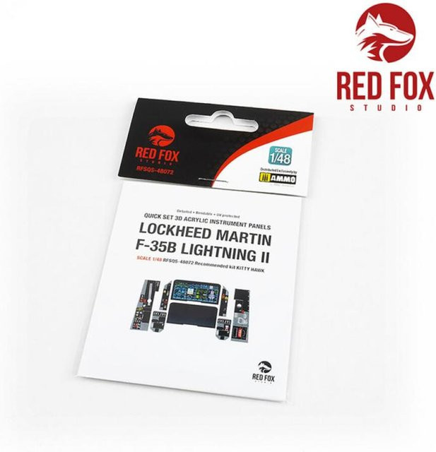 Red Fox Studio F-35B Lightning II [Kitty Hawk], Fahrzeug, 1:48, Kunststoff - Bild 1