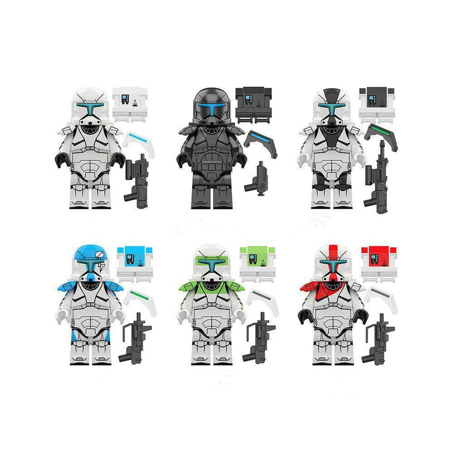 DewBloom Star Wars Commandos Lego Minifiguren 12-teiliges Set - Bild 2