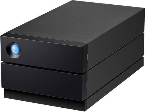 LaCie 2big RAID Externe Festplatte 8TB Schwarz mit USB-C - Bild 1