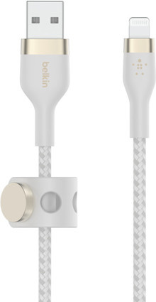 Belkin Lightning-Kabel USB-A auf Lightning, 3 m, Weiß (CAA010BT3MWH) - Bild 1