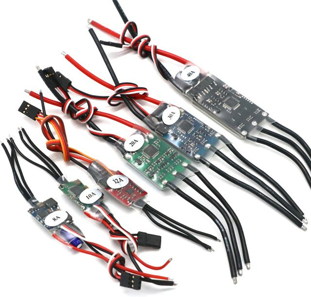 U-Angel-1988 Elektronischer Geschwindigkeitsregler ESC mit 5V UBEC für RC Multicopter Flugzeug - Bild 1