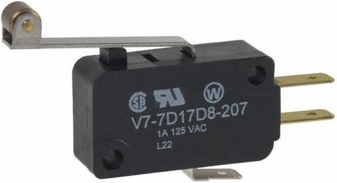 Honeywell SPS V7-7D17D8-207 Schnappschalter in Schwarz - Bild 1