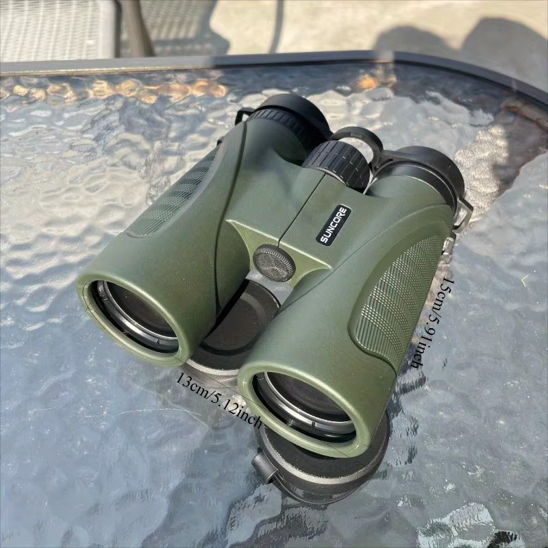 SUNCORE Outdoor-Fernglas 10x42 in Orange oder Grün mit rutschfestem Griff für die Bergerkundung - Bild 2