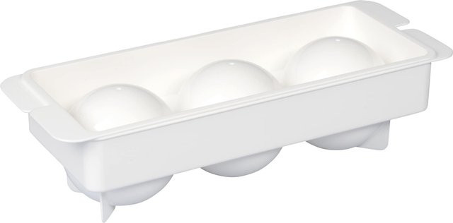 Genialo Eiswürfelform XXL-Kugeln in Weiß aus Kunststoff - Bild 1