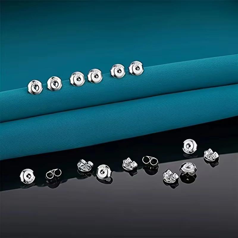 Ohrring-Verschlüsse, 925 Sterlingsilber, Unisex - Bild 2