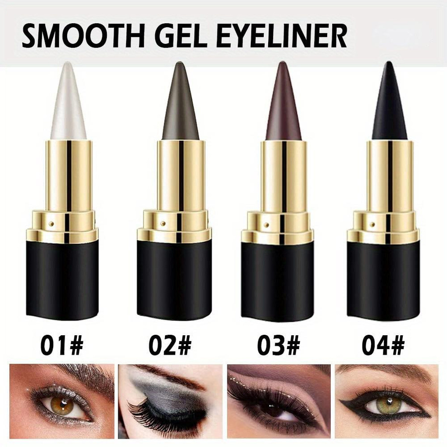 MMILE Eyeliner-Bleistift Gel, 04, Matt, Creme, Unisex - Bild 5