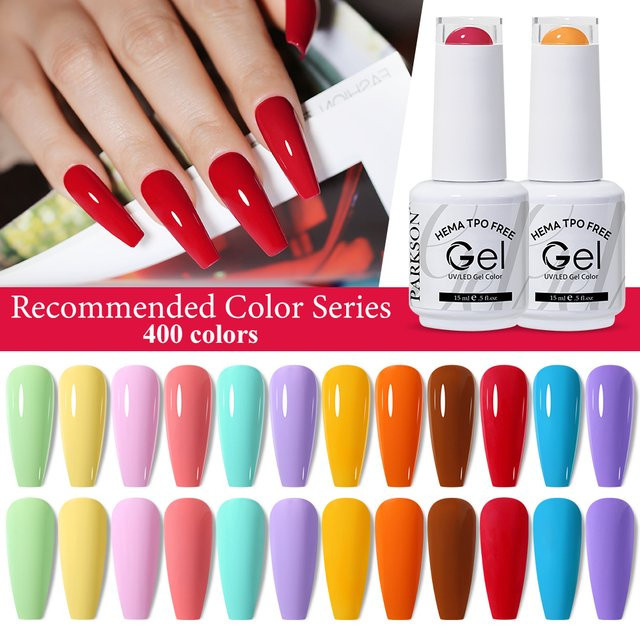 Parkson Gel-Nagellack, Hema-frei, Glänzend, 15 ml - Bild 1