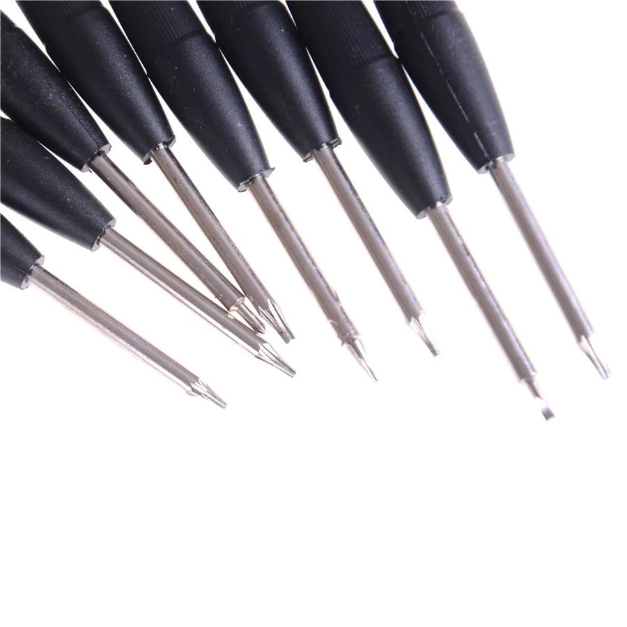 HUXUAN 8-in-1 Präzisions-Schraubendreher Set für Handy und PC, 8-teiliges Mini-Reparaturwerkzeug-Set, Multicolour - Bild 3