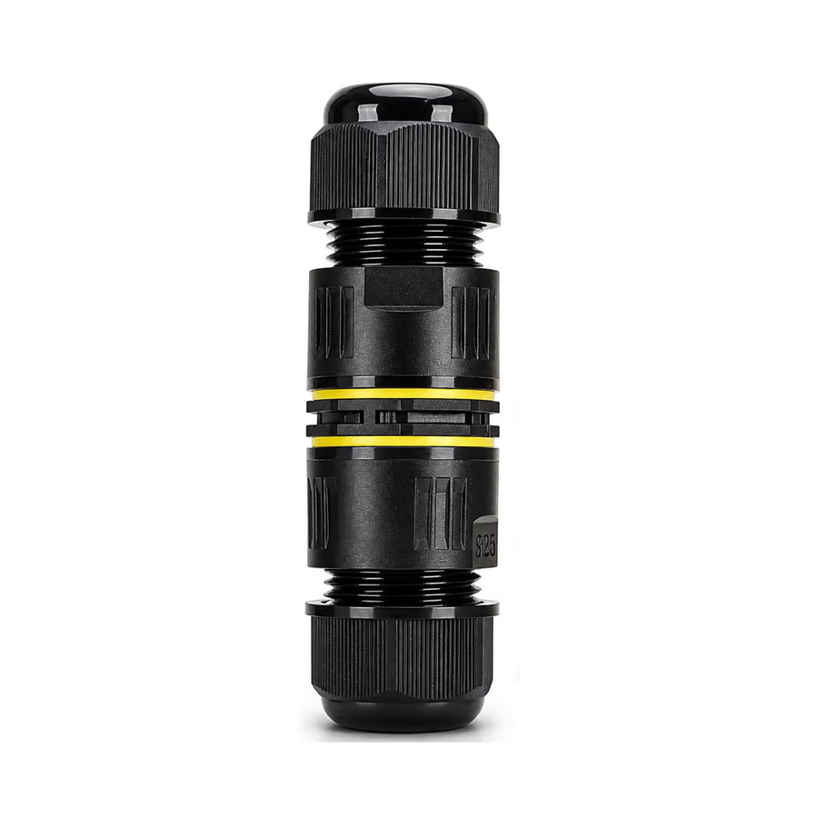 IP68 Outdoor Wasserdichter Steckverbinder für Kabel und Leitungen, Schnellkupplung 2/3/4/5-adrig, Regenfester Anschlussblock für Straßenlampen, Schwarz - Bild 5