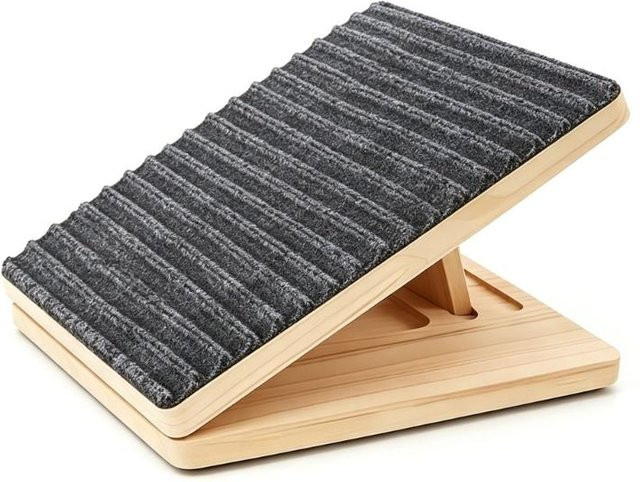 Mixingtime Hunderampe aus Holz mit Anti-Rutsch-Funktion für kleine Hunde in Schwarz - Bild 1