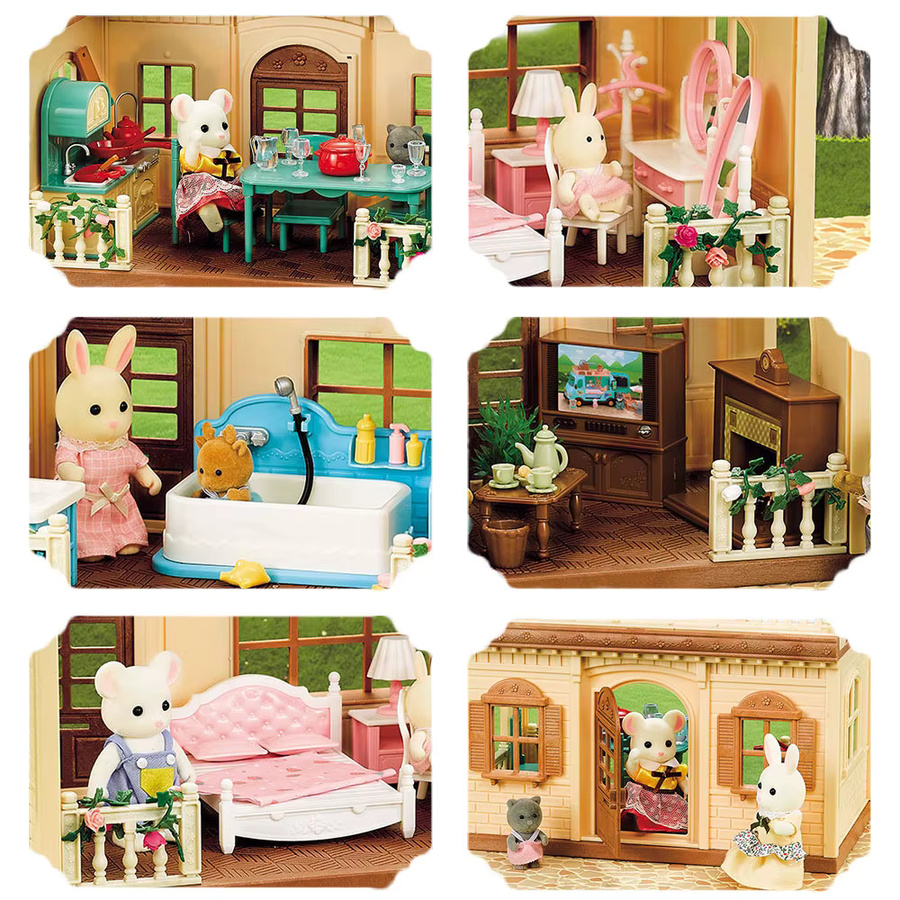MSFTOYS Puppenhaus Möbel, Miniatur Szene, Tiere, Kunststoff, Bunt / Mehrfarbig - Bild 3