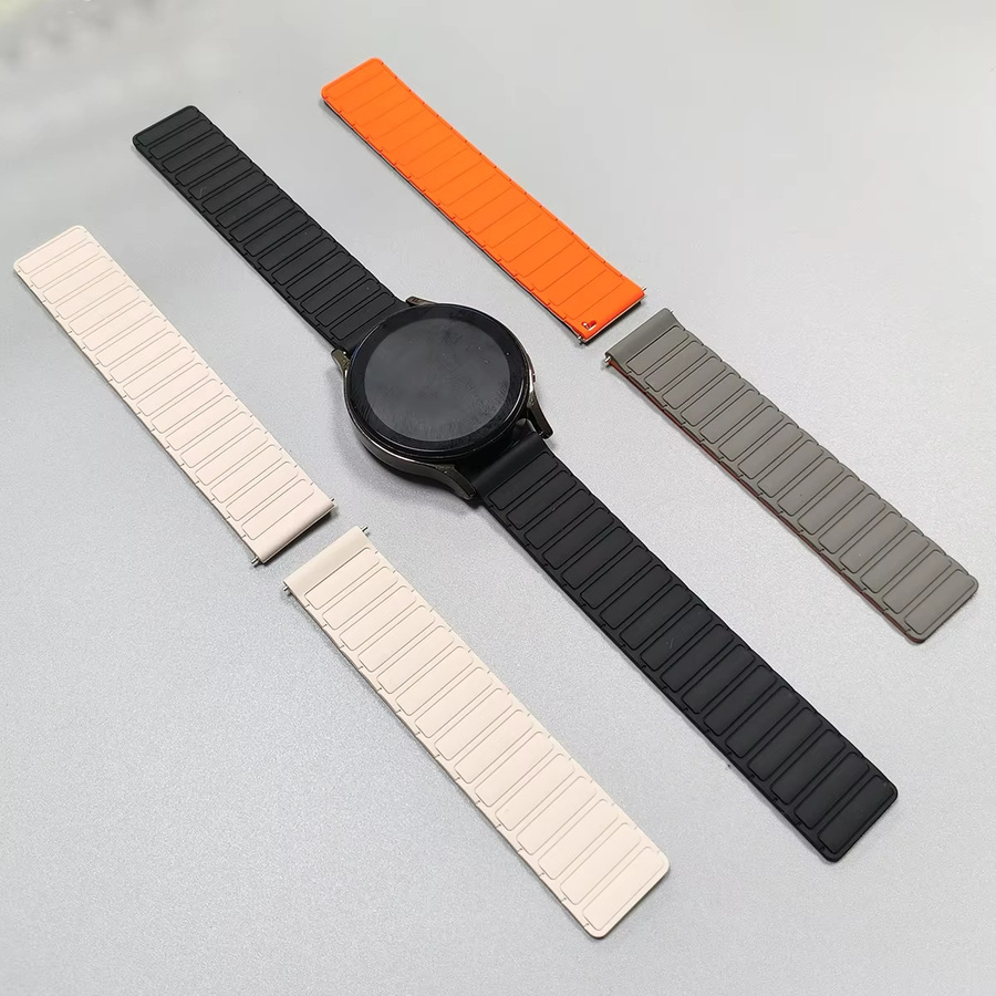 COLMI Uhrenarmband Silikon, 22 mm, Schwarz - Bild 3