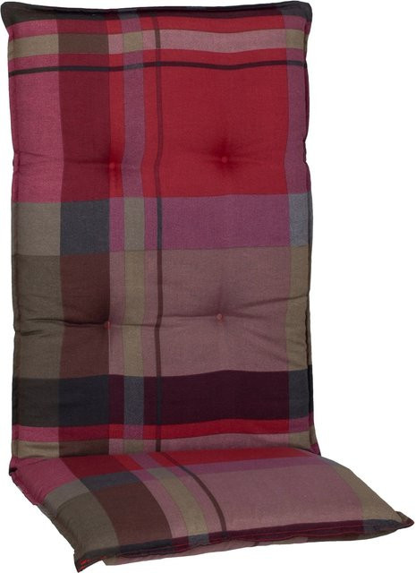 Beo Hochlehner-Auflage Brasov Multicolor B: 120 cm, T: 50 cm, H: 6 cm - Bild 1