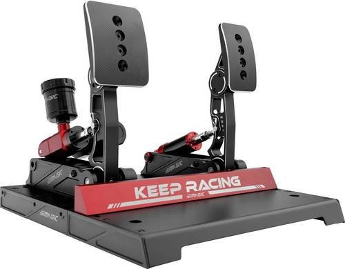 Simagic P1000-FRS Pedalset für PC in Schwarz - Bild 1