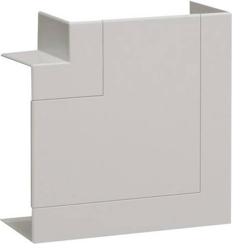 Hager Flachwinkel BR651305H7035 in Grau, Breite: 13,0 cm, Tiefe: 6,8 cm - Bild 1