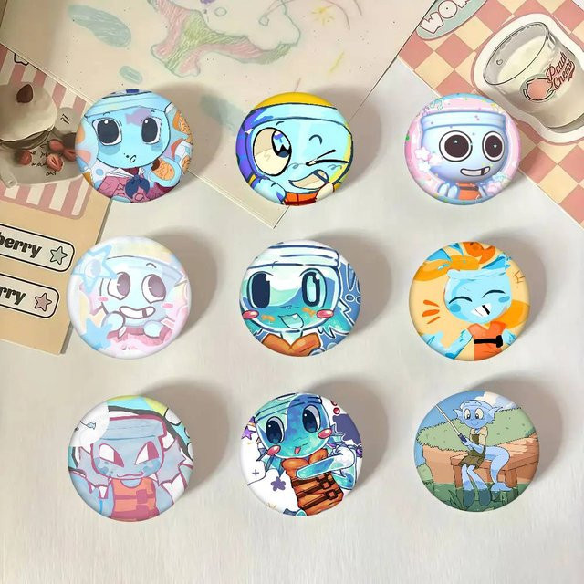 KAYOU Brosche, Anime D-Dandys World Finn, Abzeichen, Anstecknadel - Bild 1