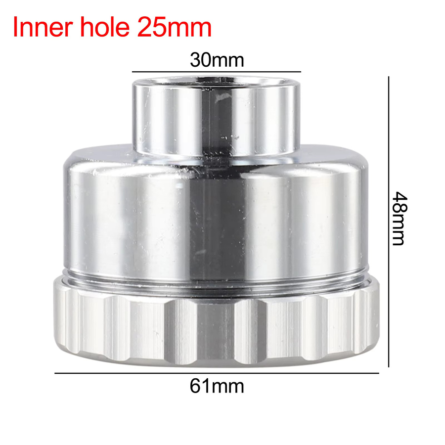 LEENKEA Gartenbewässerungssprinkler aus Aluminiumlegierung in Silber, 400-2000 Mesh Sprinklerkopf für die Gartenbewässerung - Bild 4