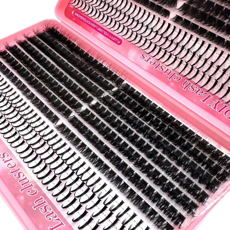 UMIRYAO Wimpernbüschel, Black, Unisex - Bild 5