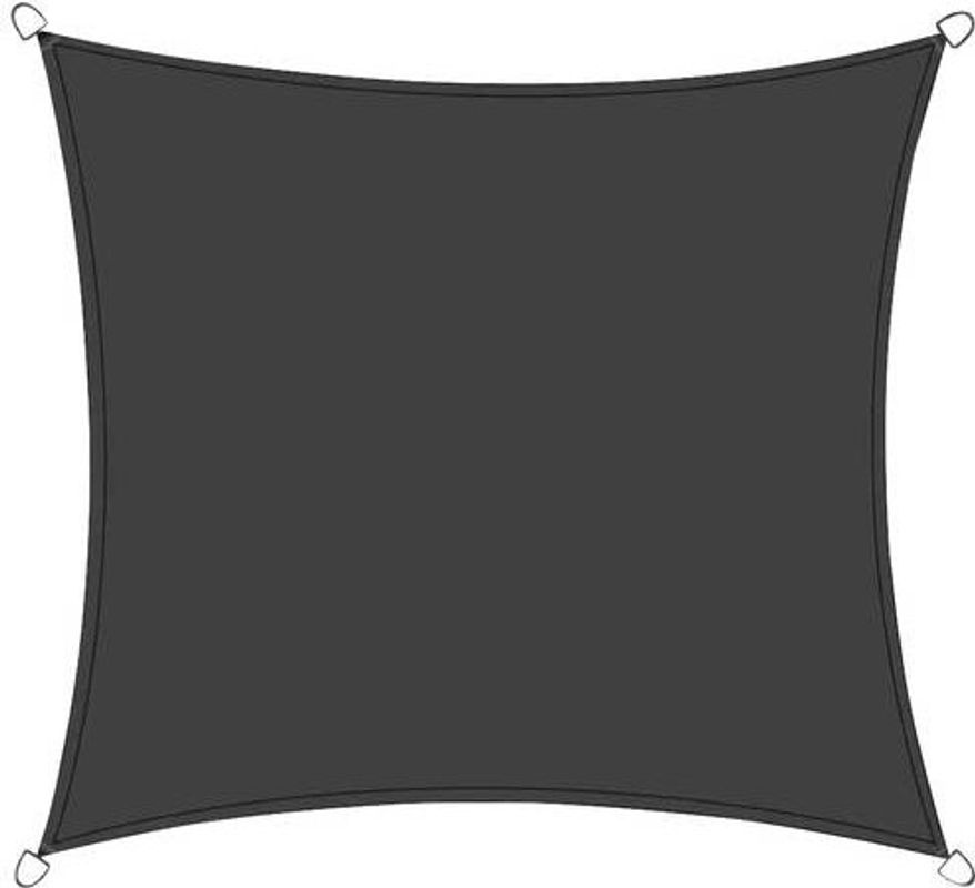 Sonnensegel Siena Garden Solino quadratisch grau B: 360 cm, T: 360 cm - Bild 2