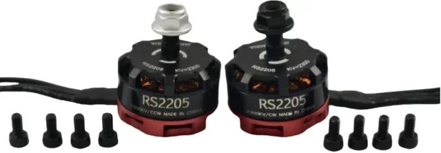 Z-SEN Brushless Motor 2300KV CW CCW für QAV250 QAV210 RC Multicopter Quadcopter FPV Drone, Schwarz - Bild 1